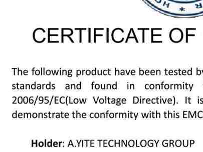 CE-Zertifikat für Strömungsschalter